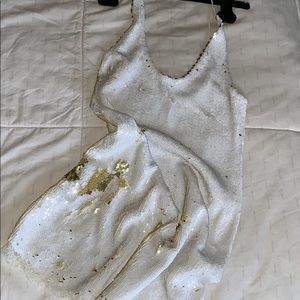 Sequin mini dress